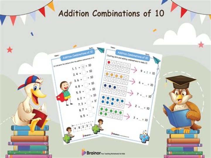 12 Combinations of 10