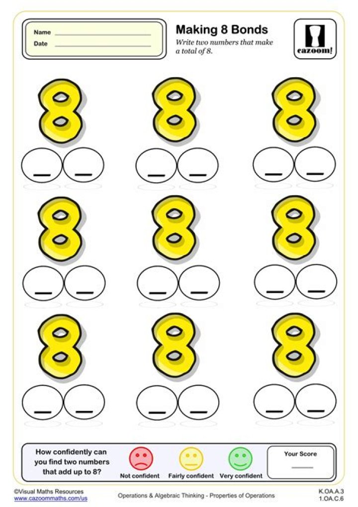 8 Combinations of 8