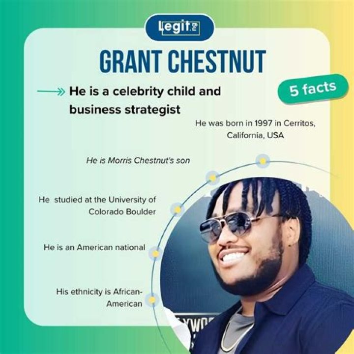 Morris Chestnut's Son Grant Chestnut.