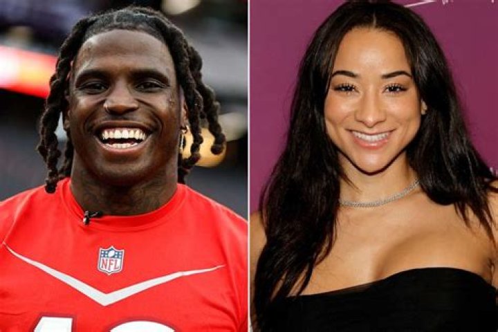 
Tyreek Hill’s Girlfriend/Fiancée Keeta Vaccaro – When Is The Marriage?
